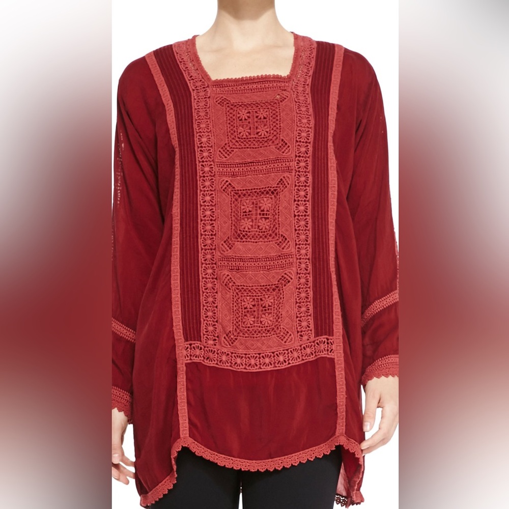 Johnny was Alesandra Crochet Top